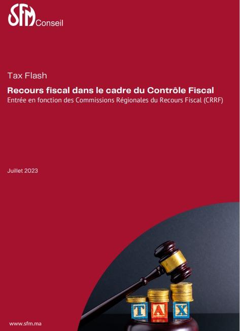 Recours fiscal dans le cadre du contrôle fiscal : entrée en fonction des CRRF - Télécharger